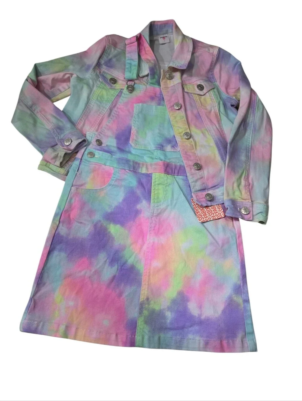Fab Kids Girls Romper Dress With Jacket..8